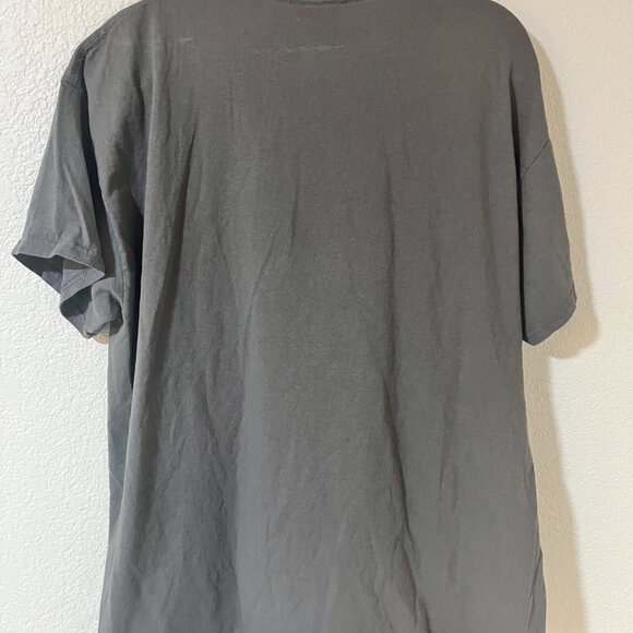 Nirvana HAPPY FACE Grudge Band Rock Concert T Shirt Gray Size XL - Picture 2 of 7